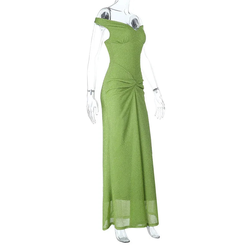The Siren Green Gown