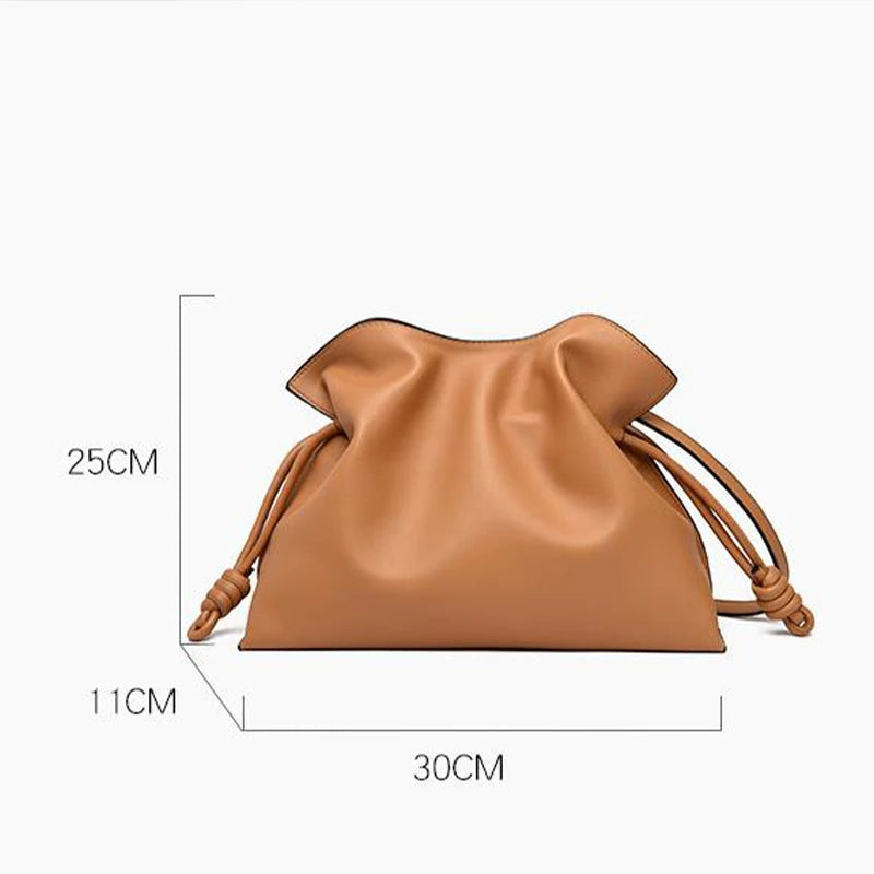 The Aura Cloud Leather Tote