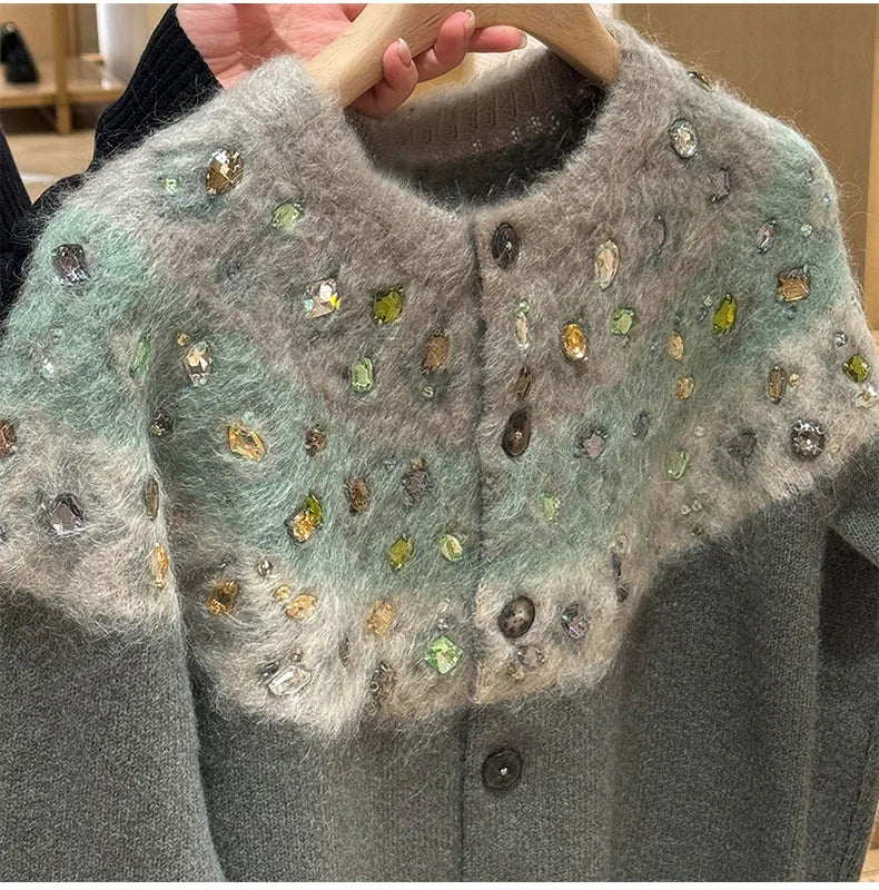"Crystal-Glow" Edition Cardigan
