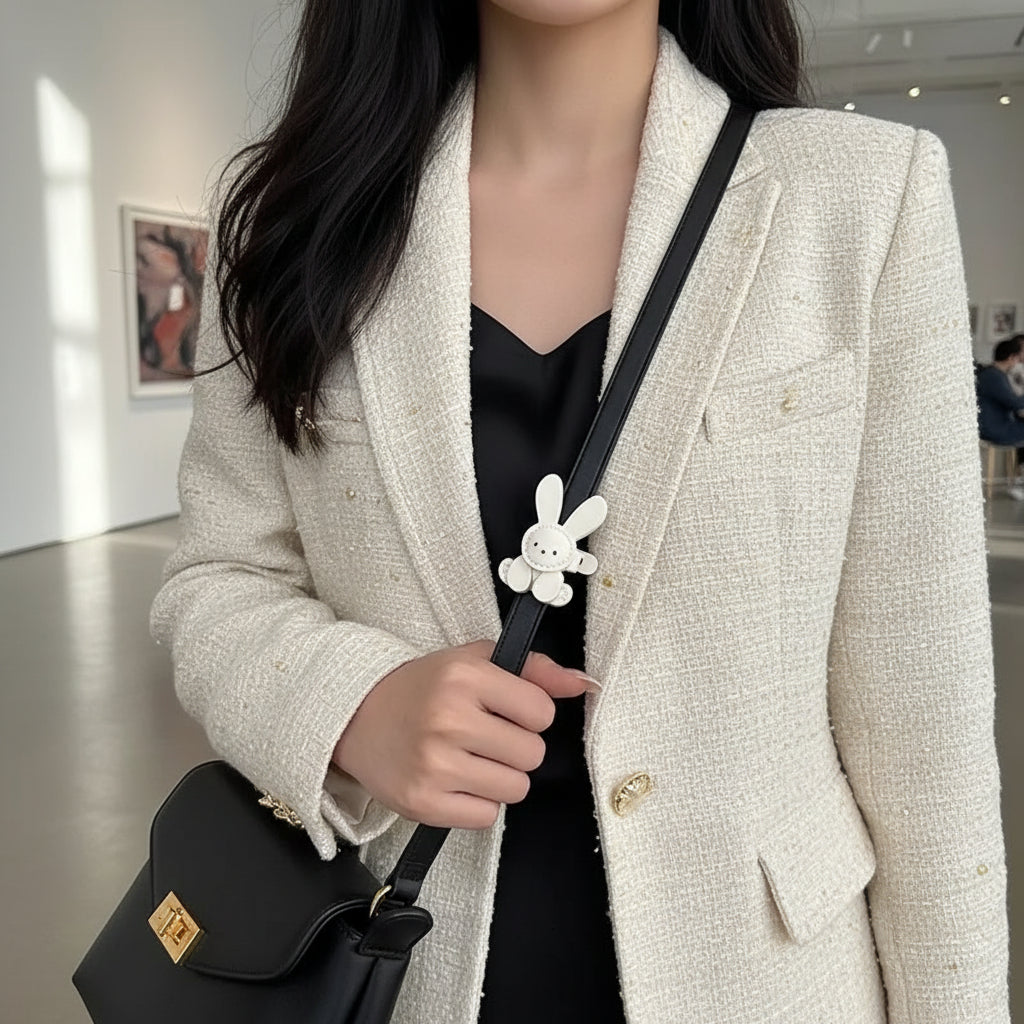 The Cute Bunny Bag Charm