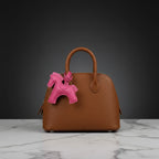 The Equestrian Warhorse Leather Bag Charm