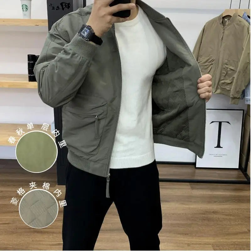 Sage City Bomber Jacket