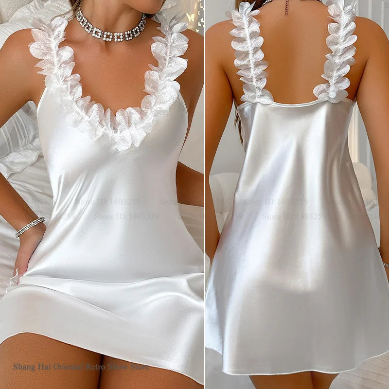 The Serenity Satin Chemise