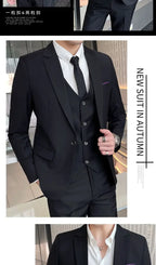 Modern British 3-Piece Suit