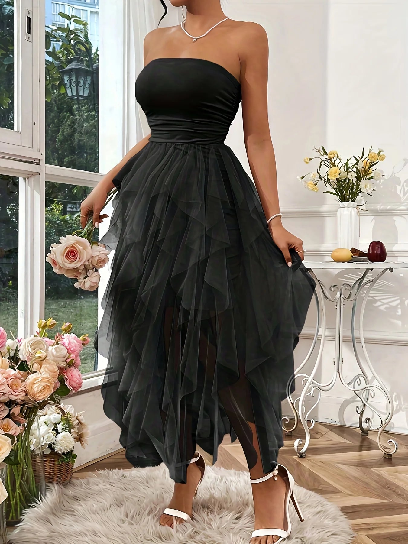 The Ethereal Chiffon Gown