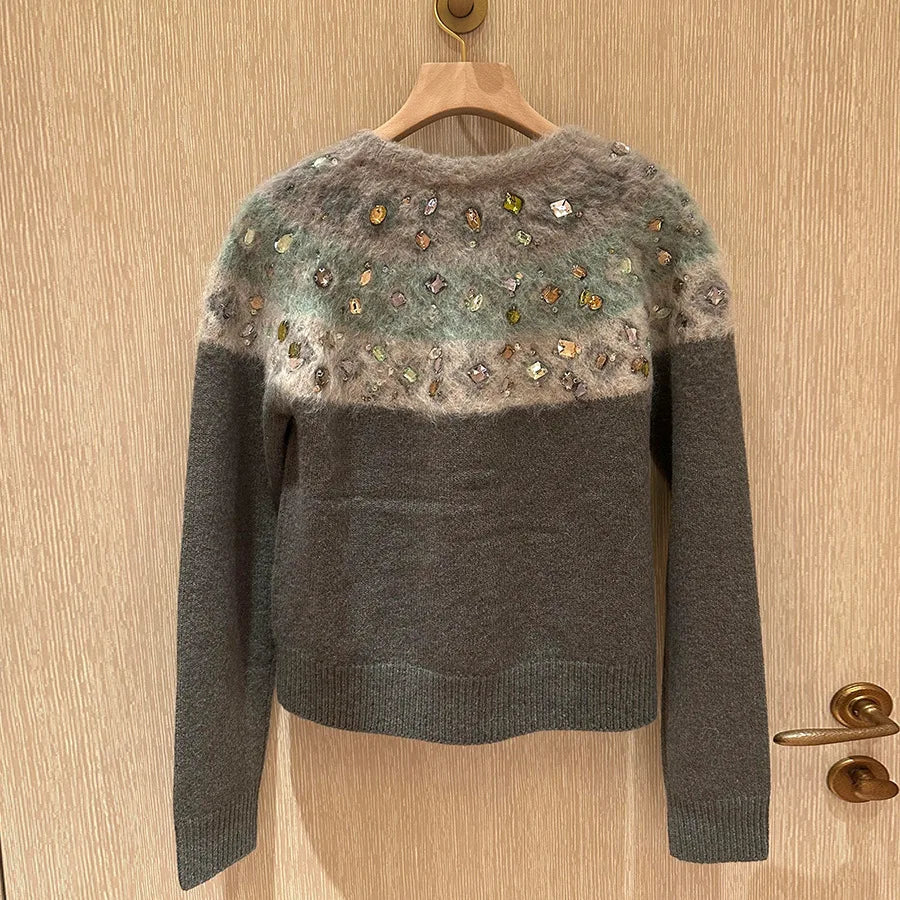 "Crystal-Glow" Edition Cardigan