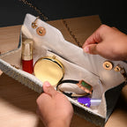 The Windsor Ruched Envelope Bag