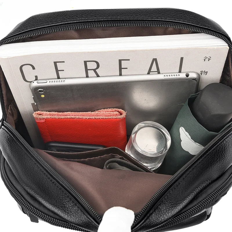 Classic Lock Casual Backpack