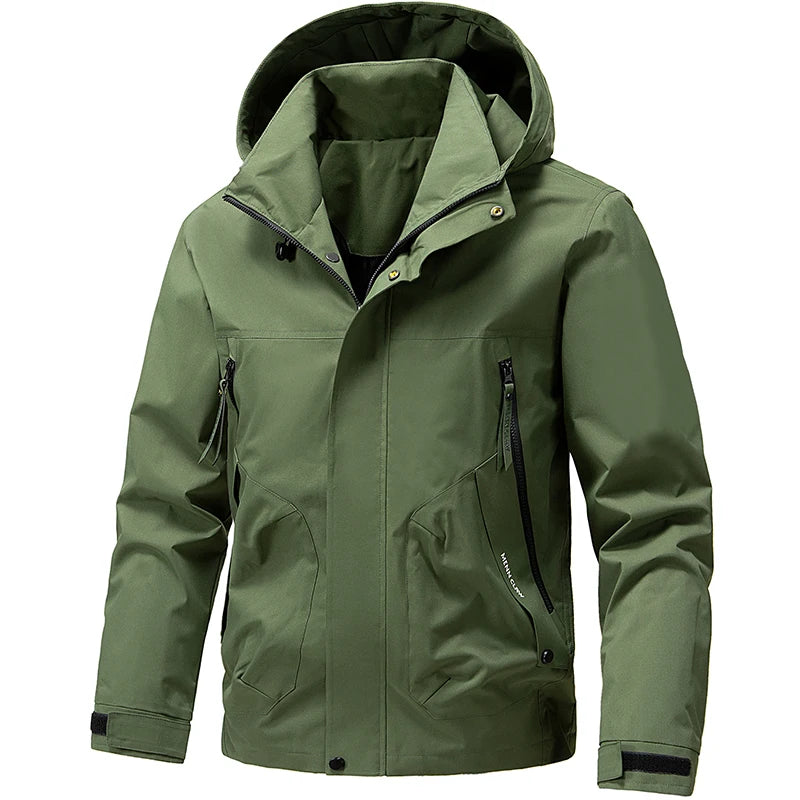 Alpine Tech Hooded Jacket | Detachable Hood