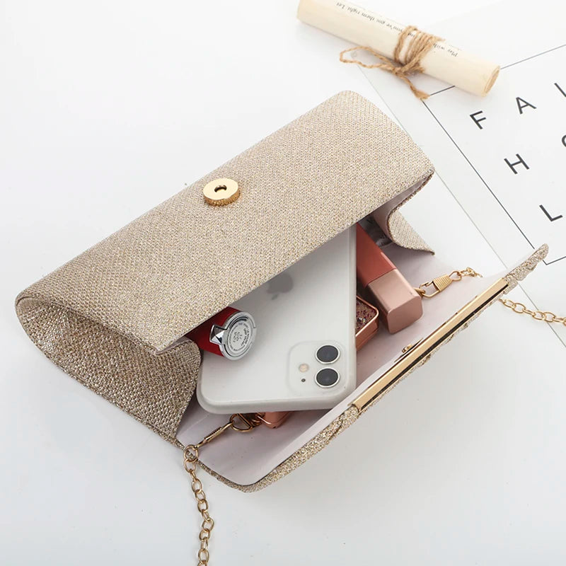 The Sequined Envelope Clutch