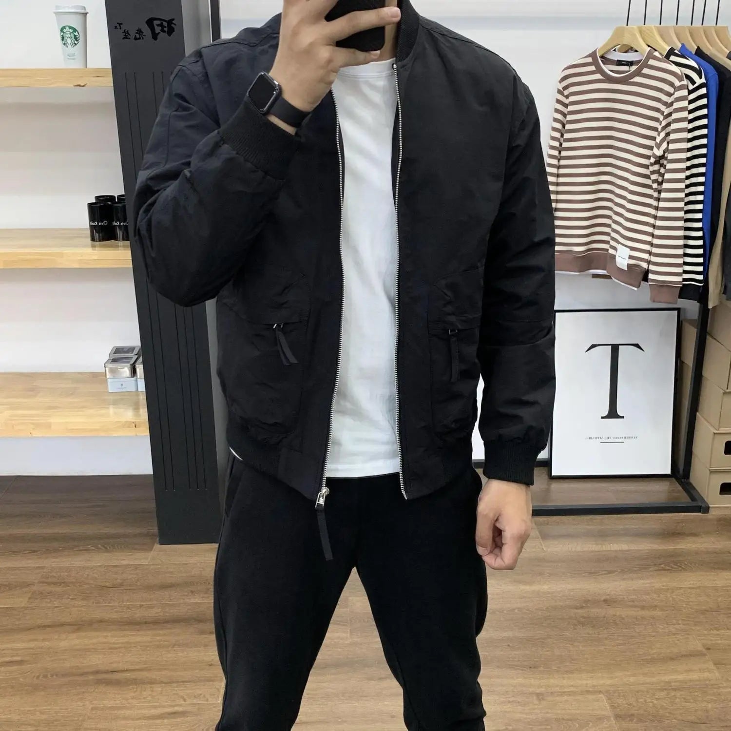 Sage City Bomber Jacket