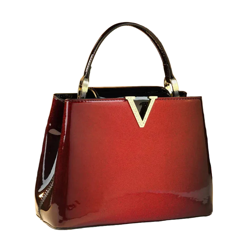 The V-Diamond Shell Crossbody Bag