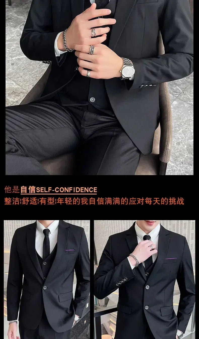 Modern British 3-Piece Suit