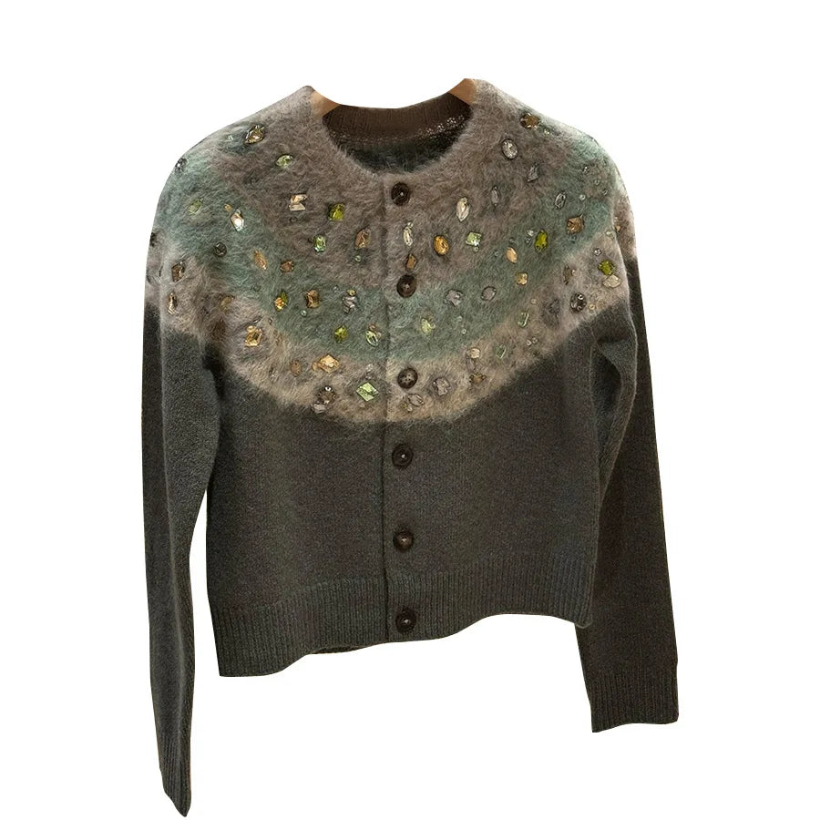 "Crystal-Glow" Edition Cardigan