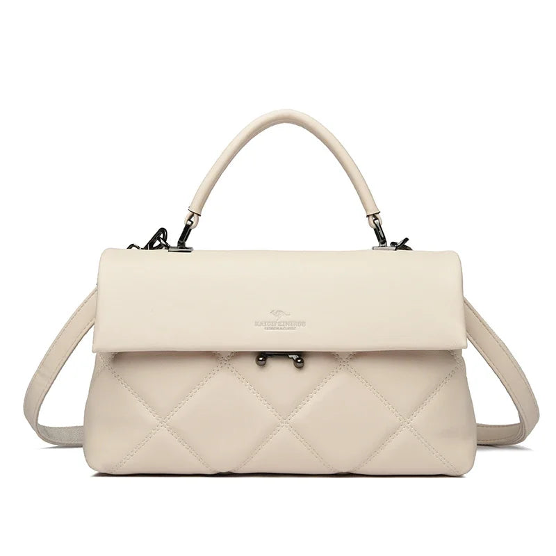 Soft-Touch Versatile Shoulder Bag