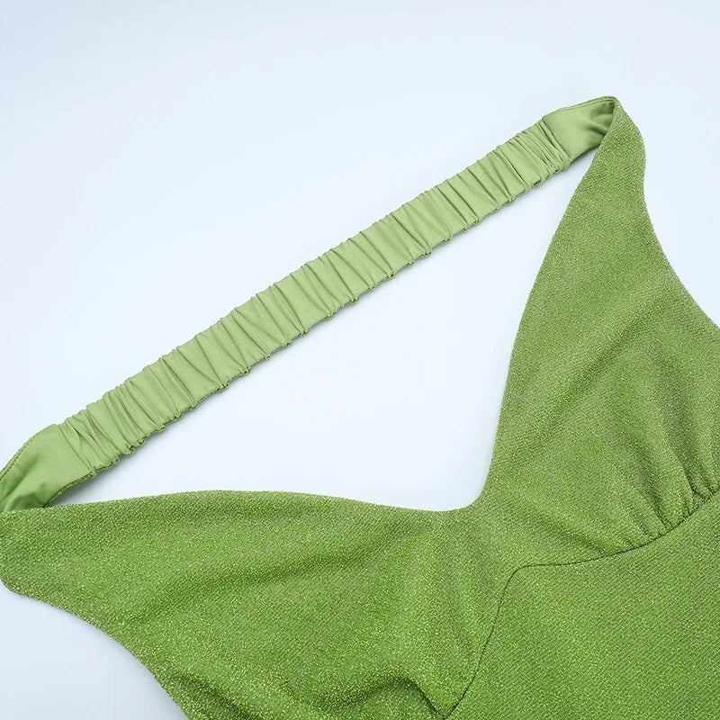 The Siren Green Gown