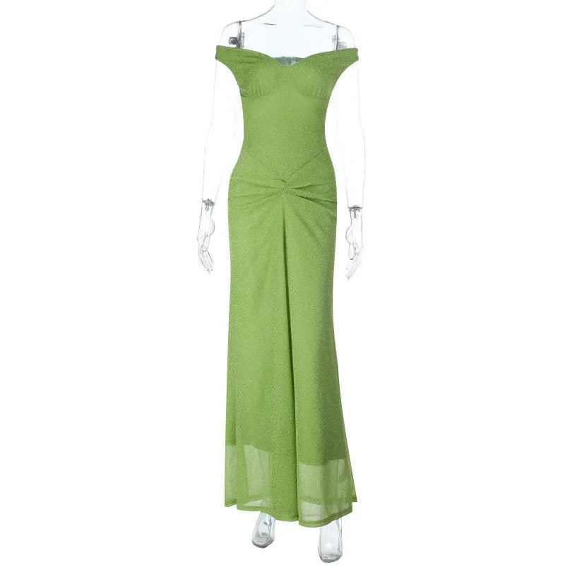 The Siren Green Gown