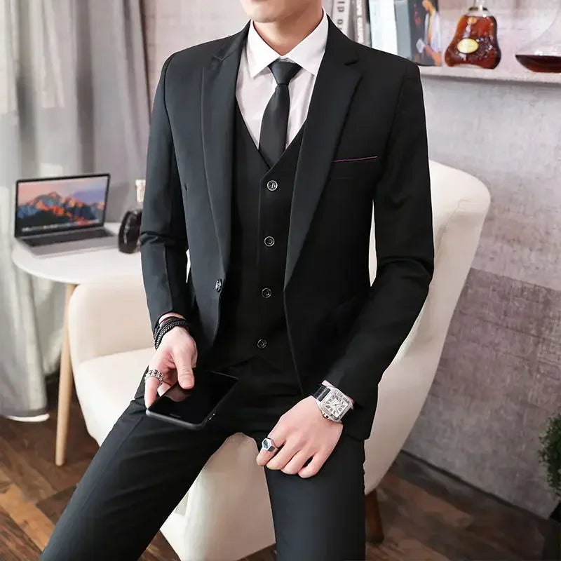 Modern British 3-Piece Suit
