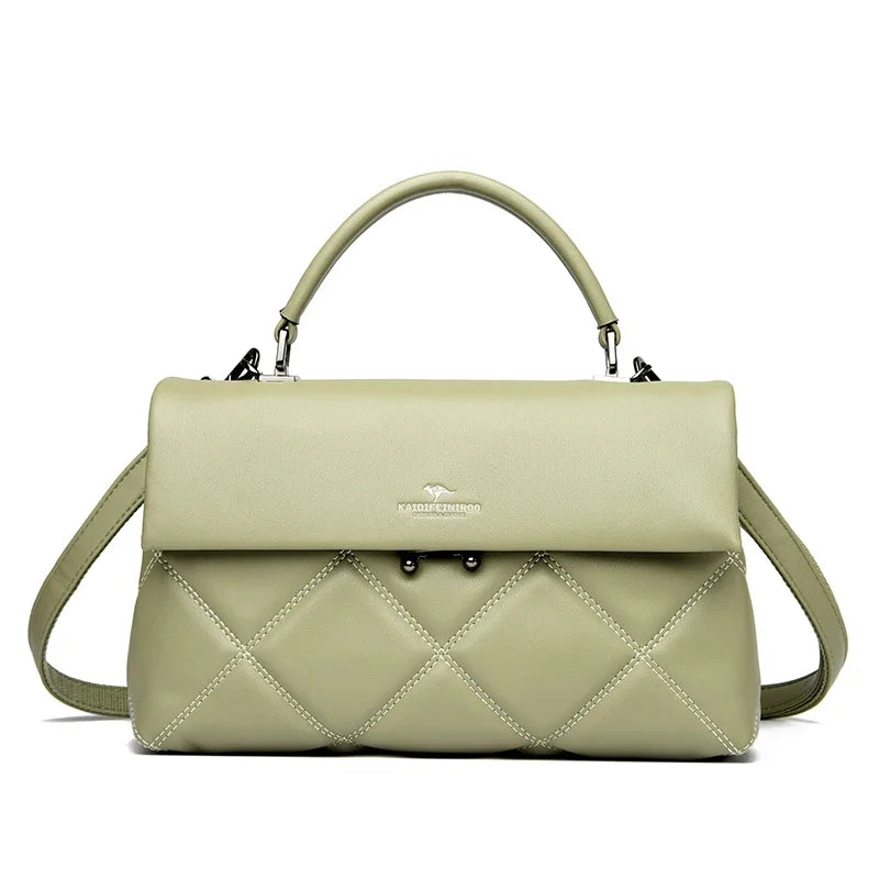 Soft-Touch Versatile Shoulder Bag