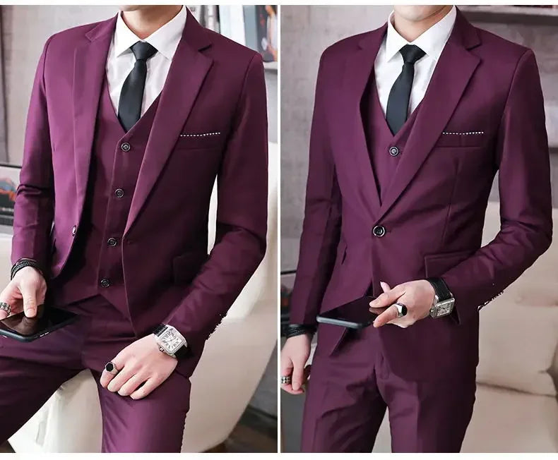 Modern British 3-Piece Suit