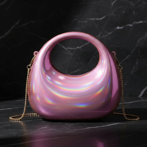 The Aura Metallic Mini Clutch