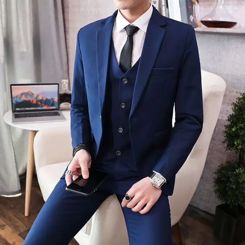 Modern British 3-Piece Suit