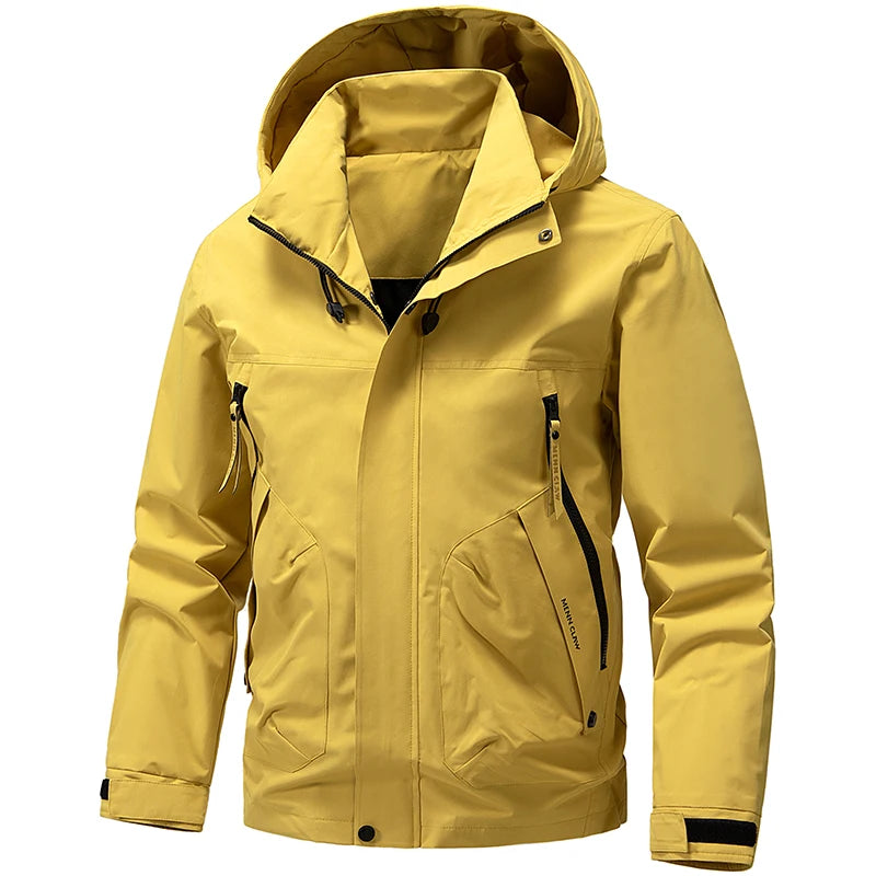 Alpine Tech Hooded Jacket | Detachable Hood