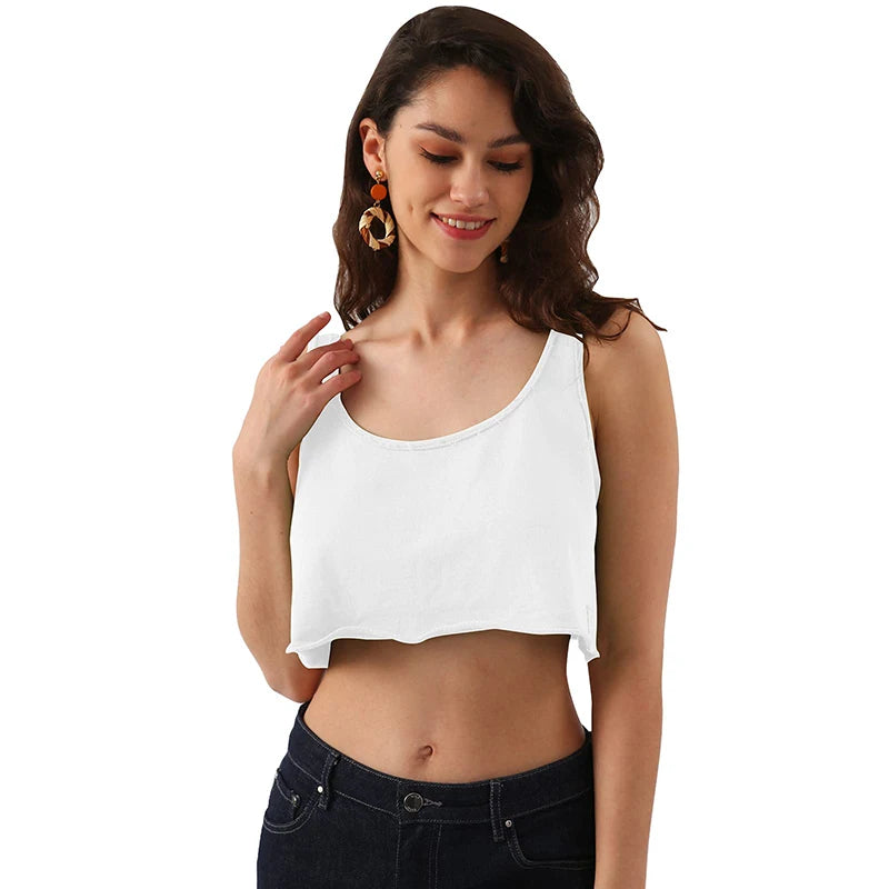 Pure Cotton Essential Crop Top