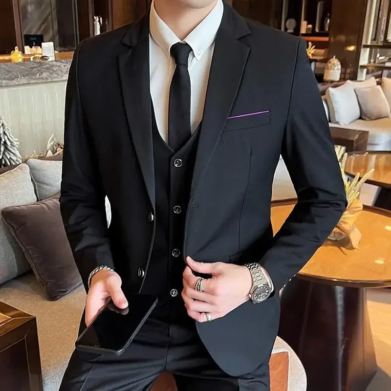 Modern British 3-Piece Suit