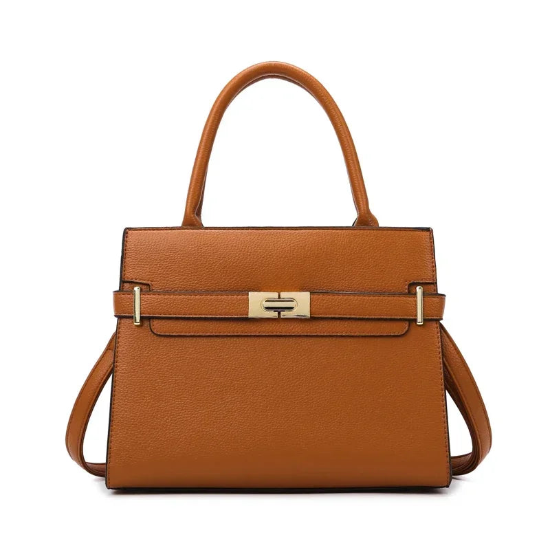 Luxury 3-Piece Tote & Crossbody Set