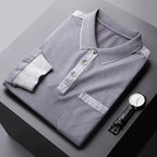 "Social-Utility" Long Sleeve Polo