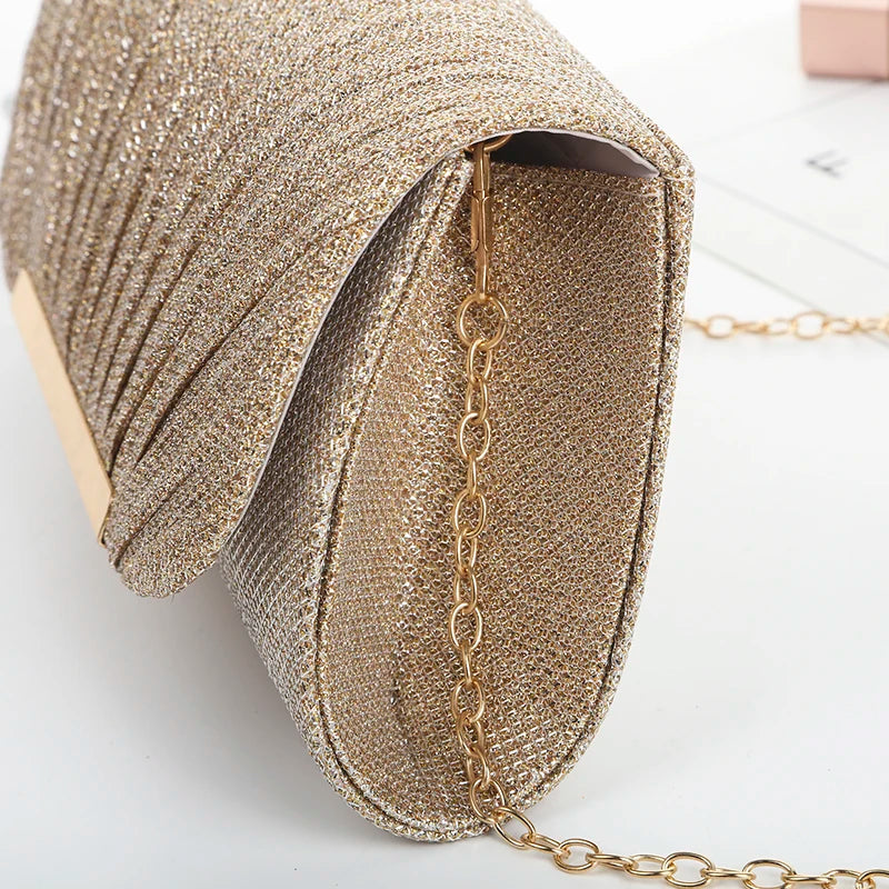 The Sequined Envelope Clutch
