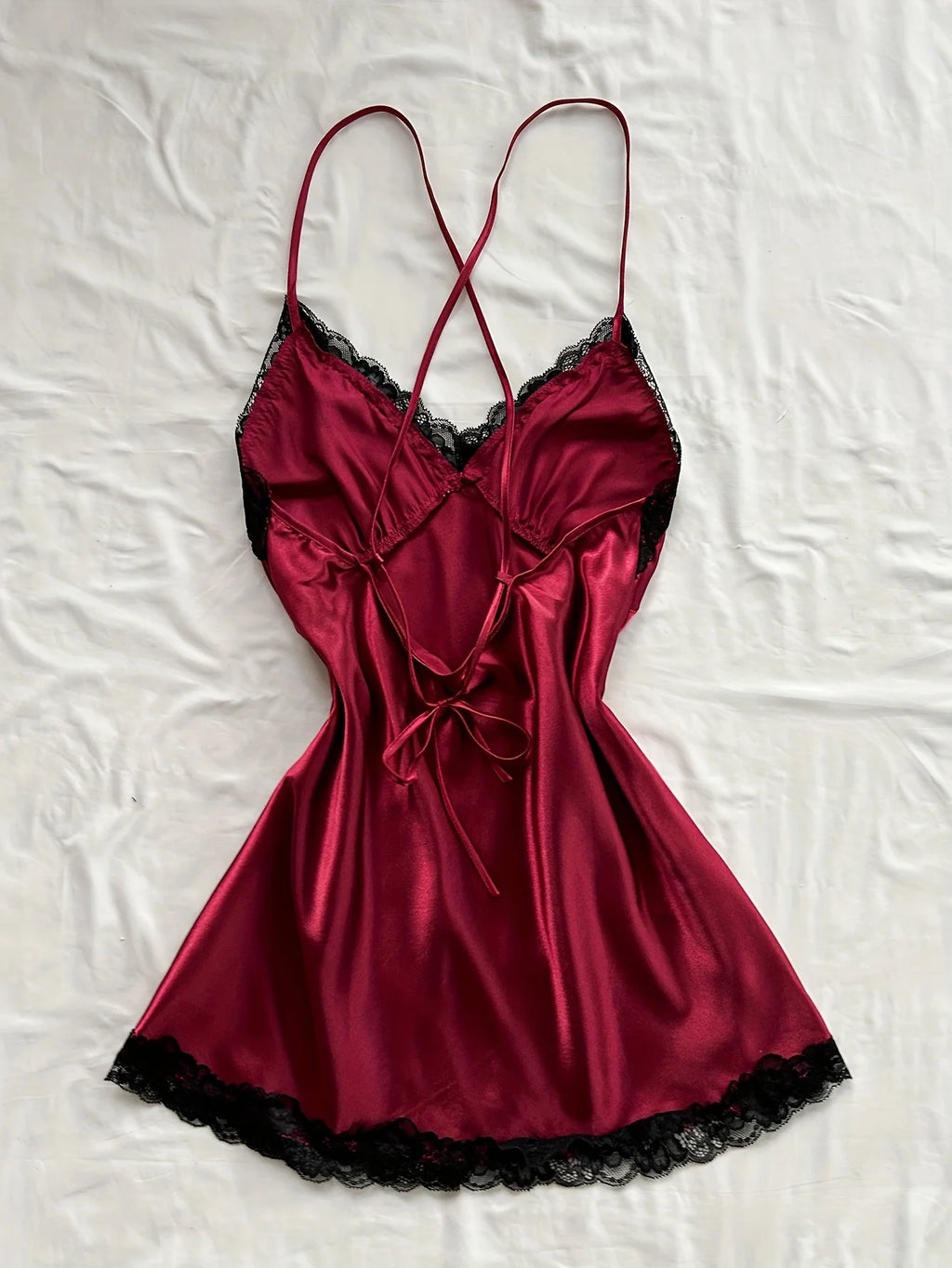 The Midnight Lace Backless Gown