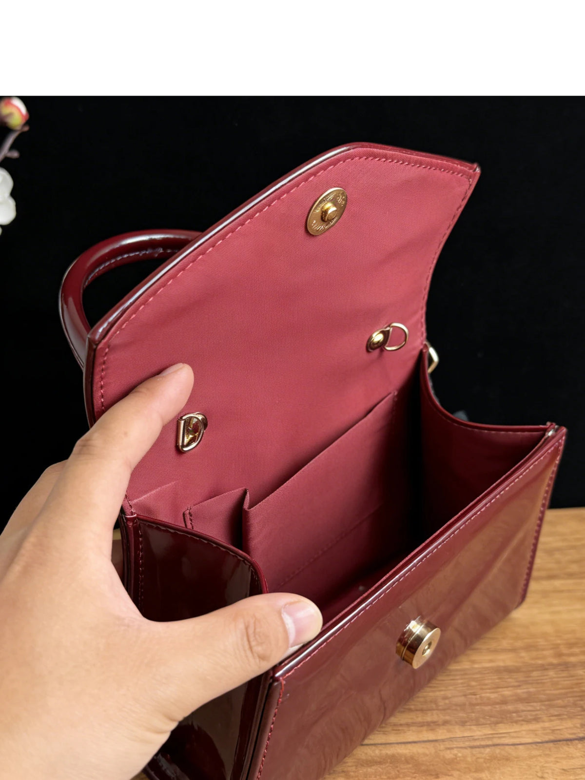 Borsa da sera lucida