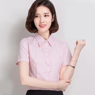 "Essence-Chiffon" Slim-Fit Shirt