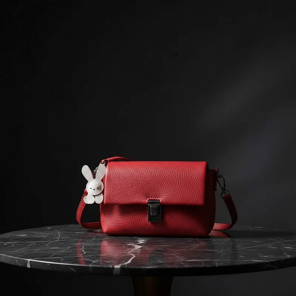 The Cute Bunny Bag Charm