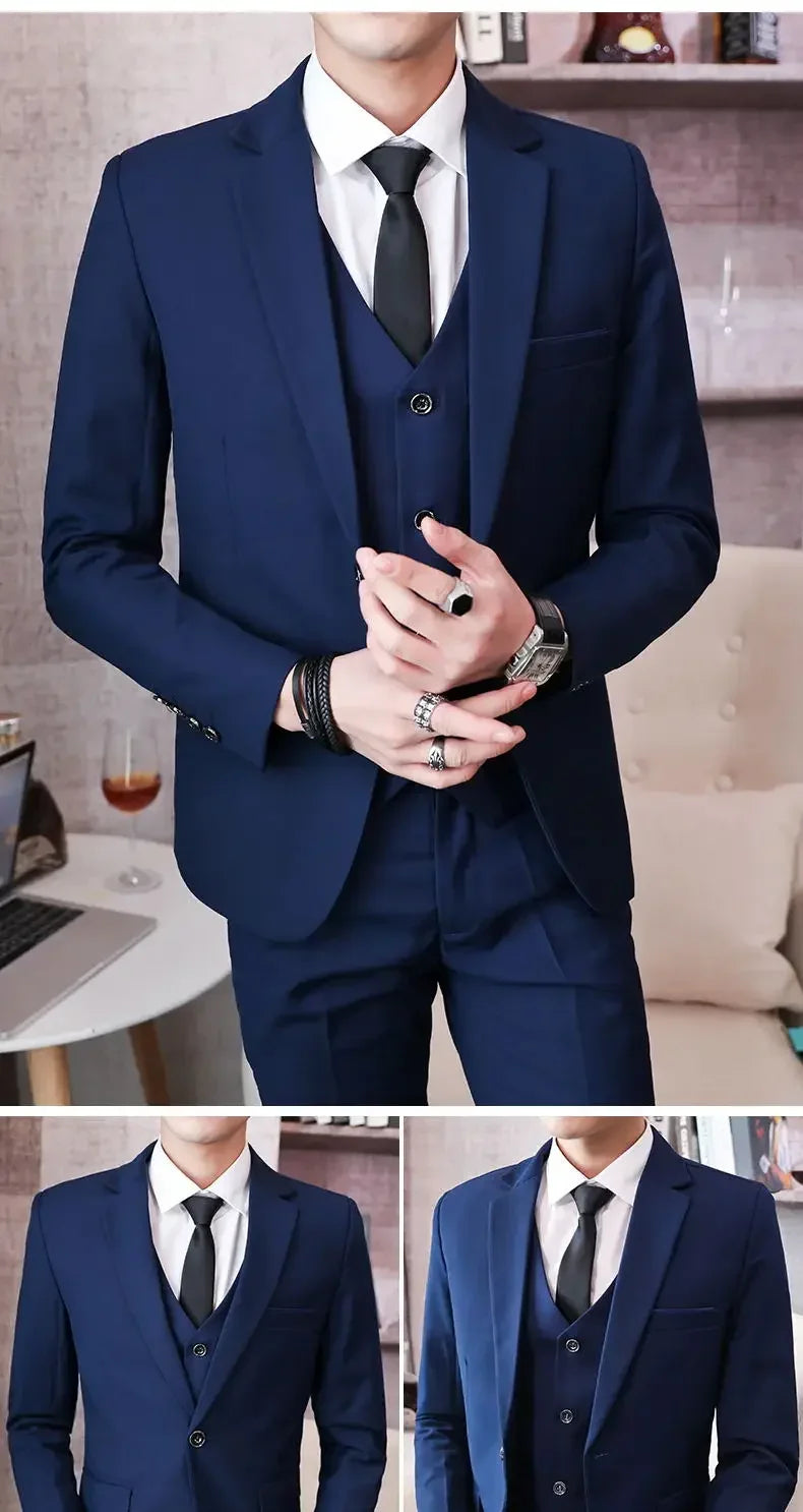 Modern British 3-Piece Suit