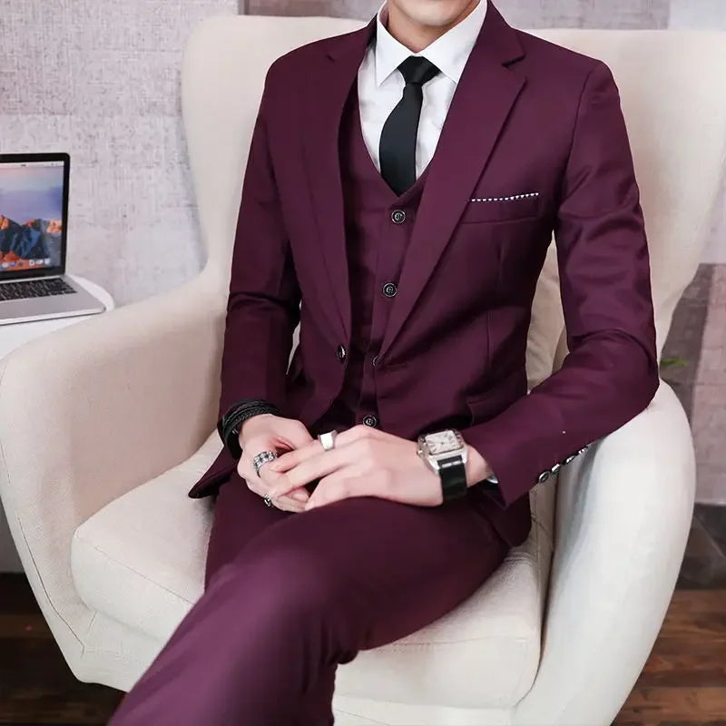 Modern British 3-Piece Suit