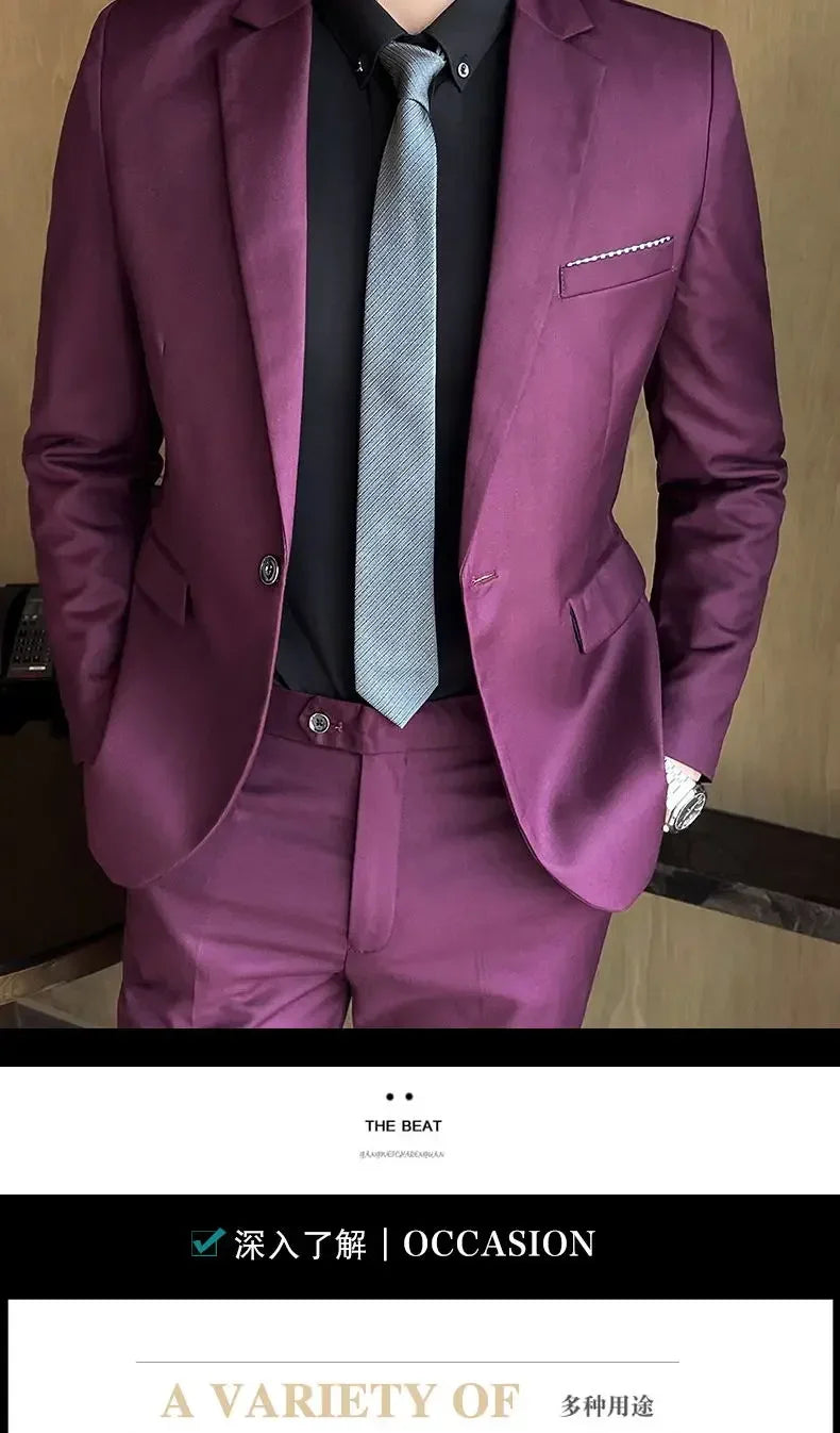 Modern British 3-Piece Suit