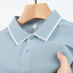 "Linear-Edge" Slim-Fit Polo