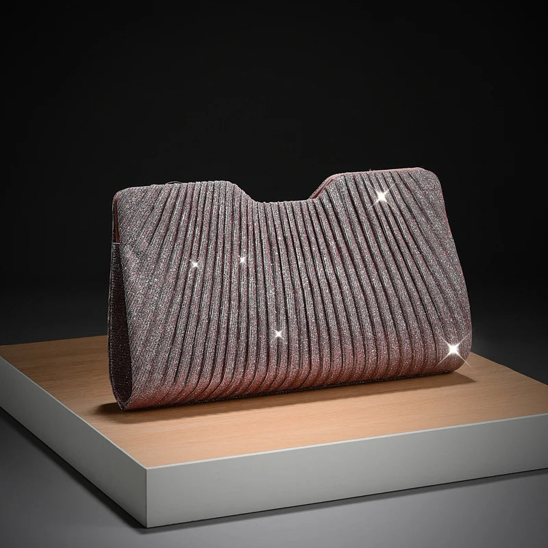 The Windsor Ruched Envelope Bag