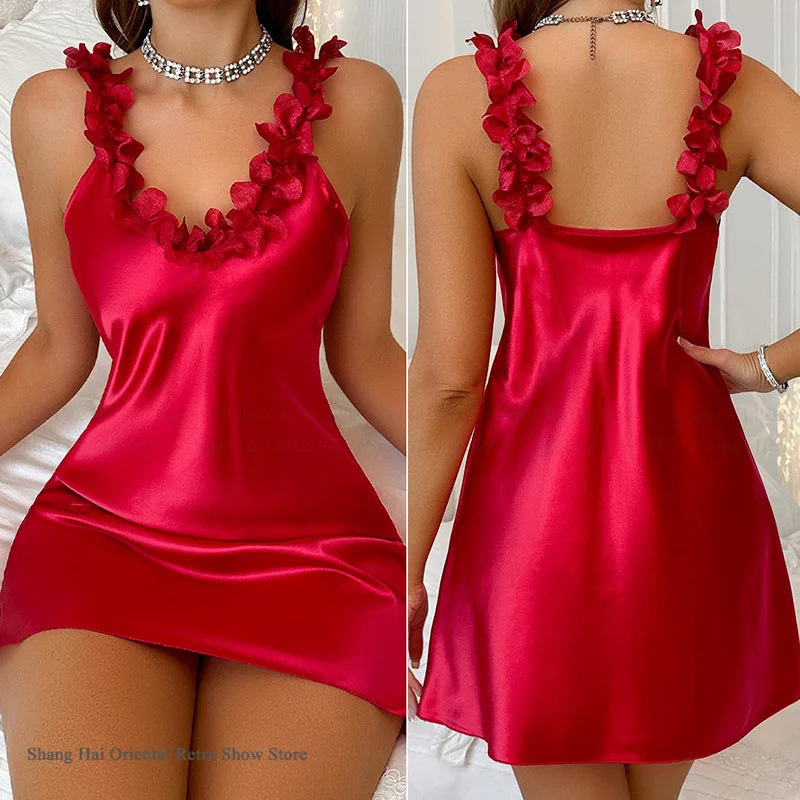 The Serenity Satin Chemise