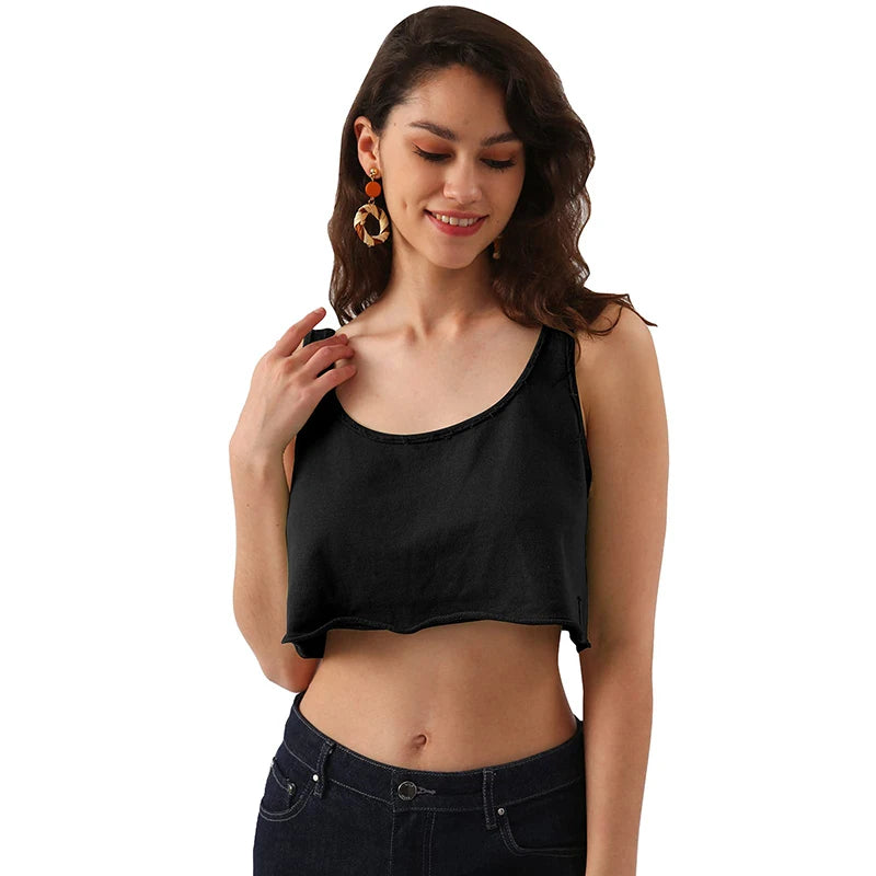 Pure Cotton Essential Crop Top