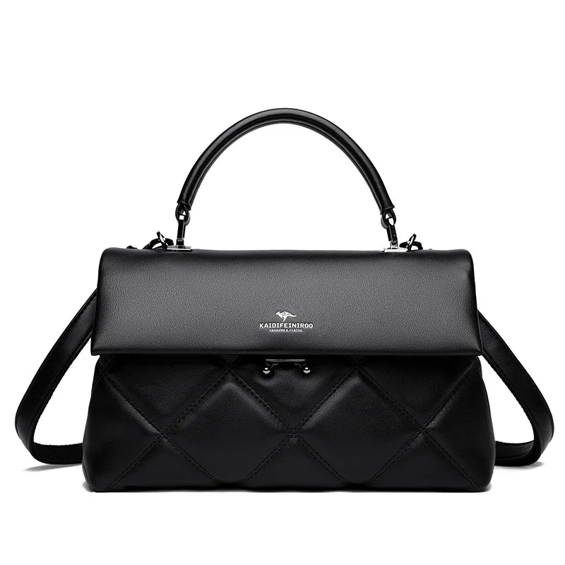 Soft-Touch Versatile Shoulder Bag