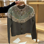 "Crystal-Glow" Edition Cardigan