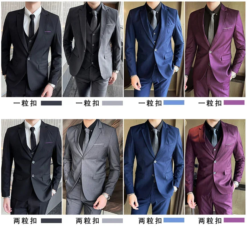 Modern British 3-Piece Suit