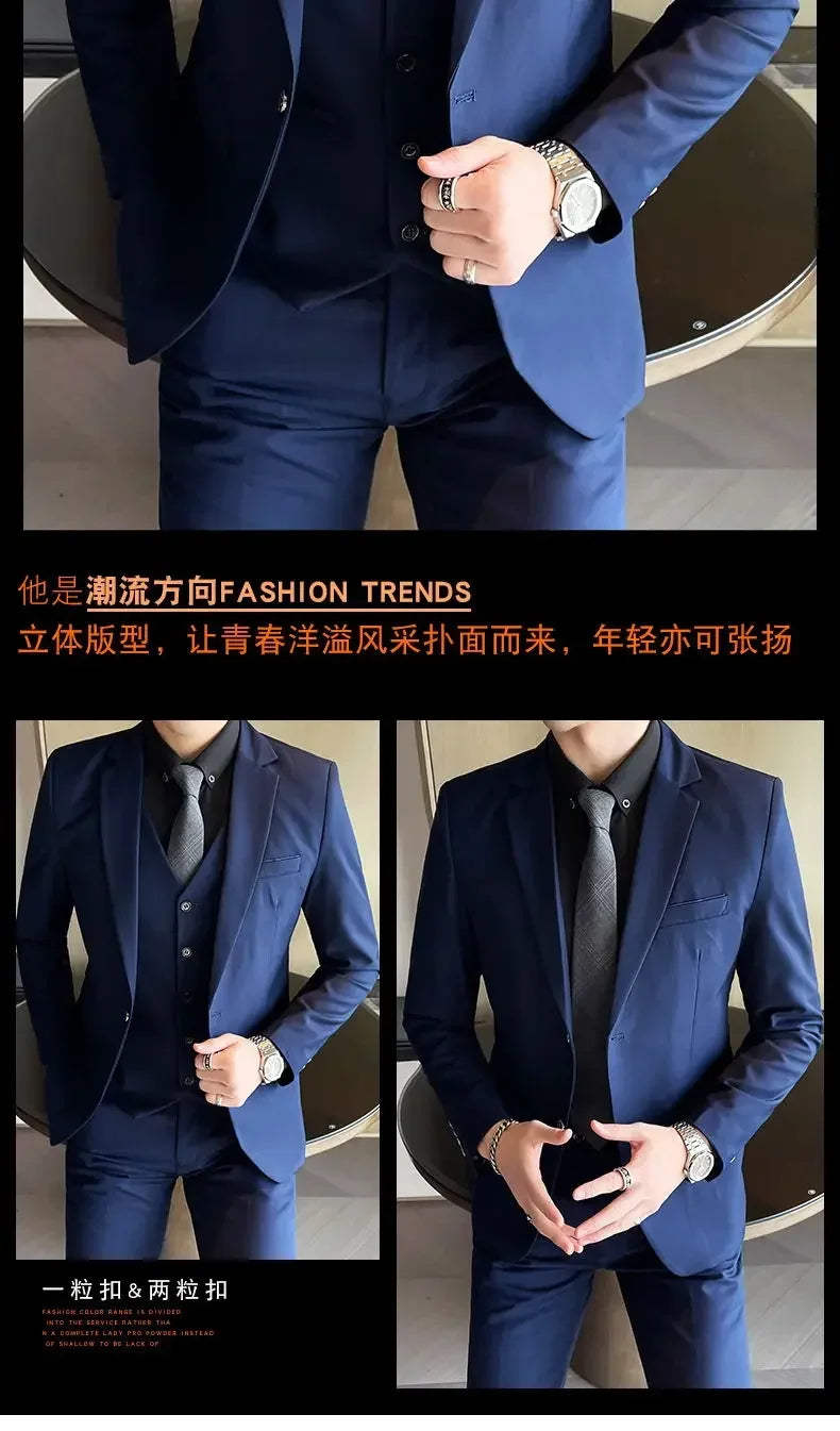 Modern British 3-Piece Suit