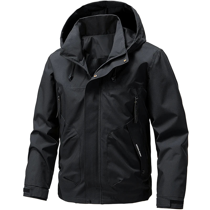 Alpine Tech Hooded Jacket | Detachable Hood